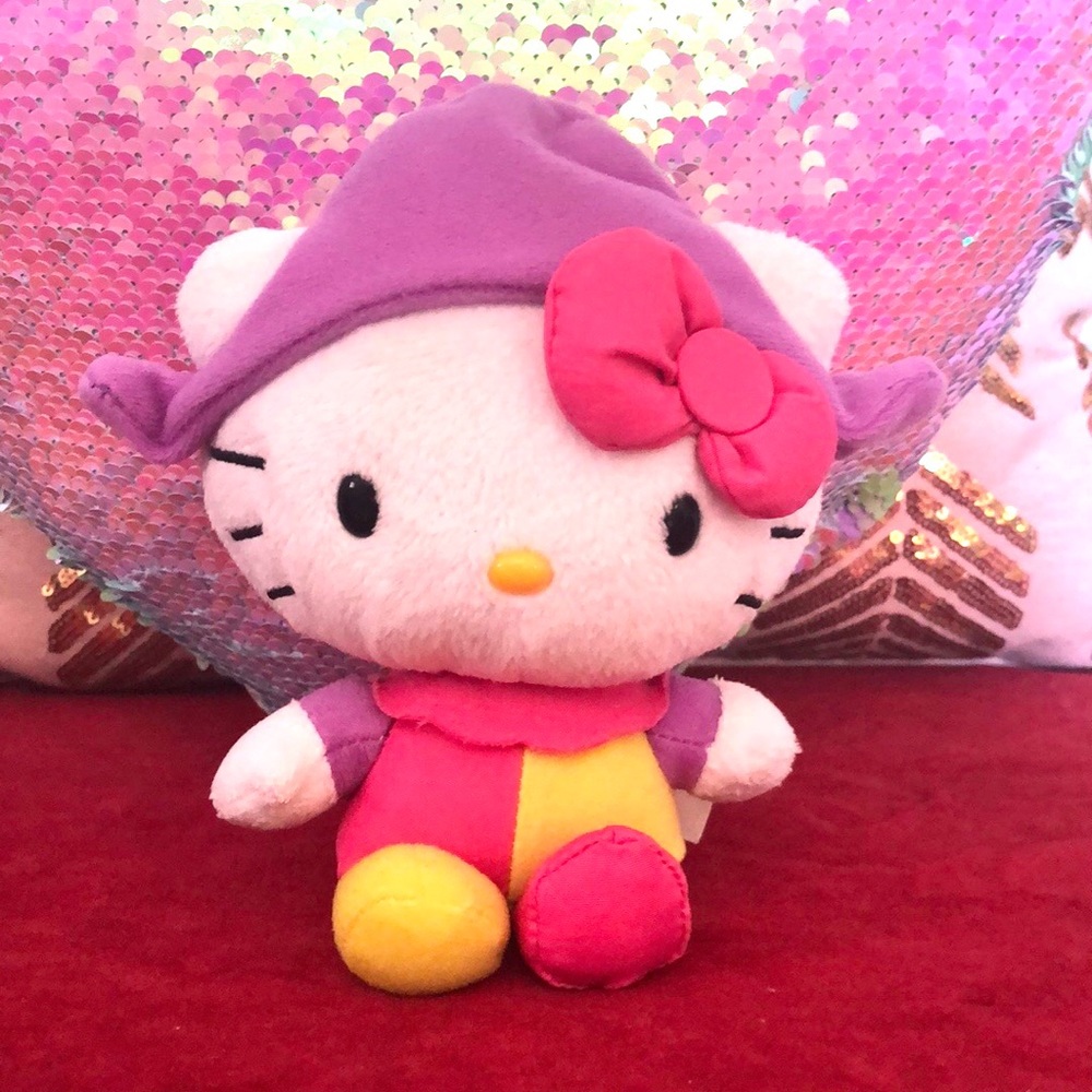 Hello Kitty Jester Plush Toy